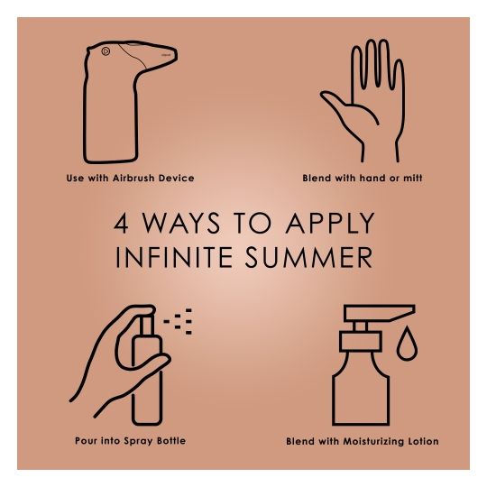Infinite Summer Airbrush Self-Tanner & Skin Prep Duo